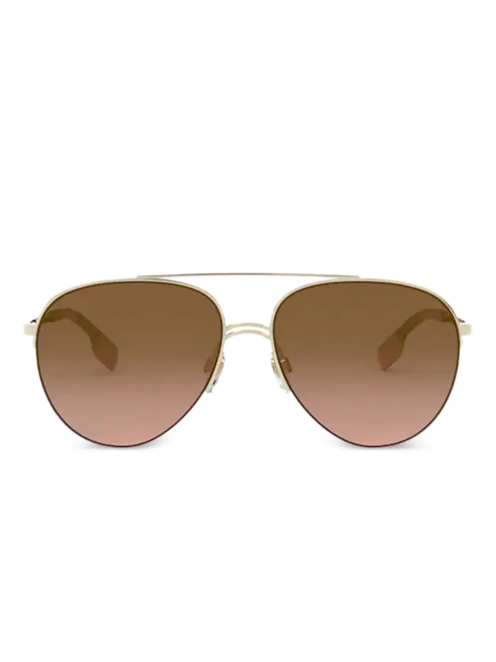 Burberry Eyewear Occhiali da sole in metallo - Oro