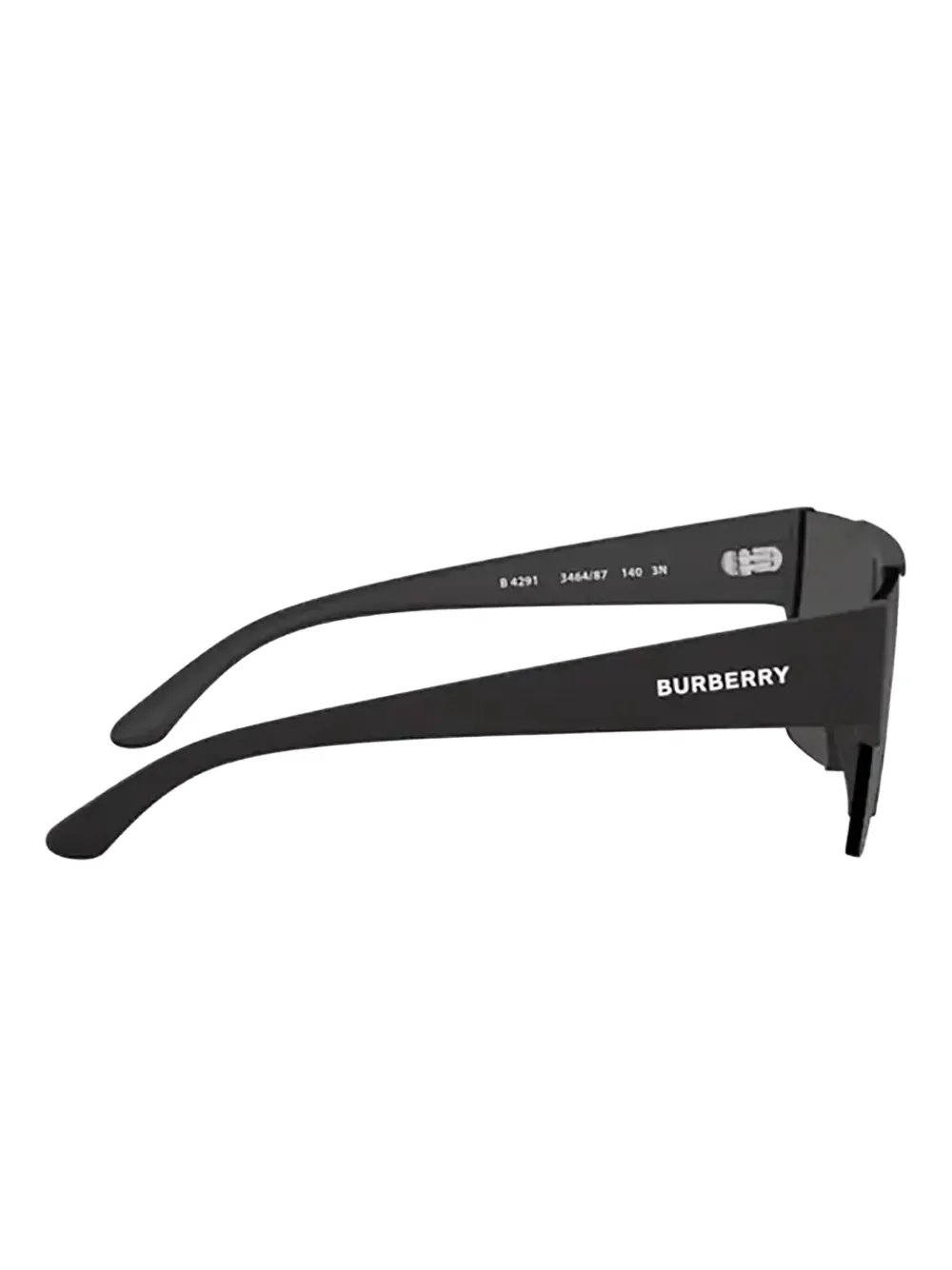 Burberry Eyewear shield sunglasses Zwart