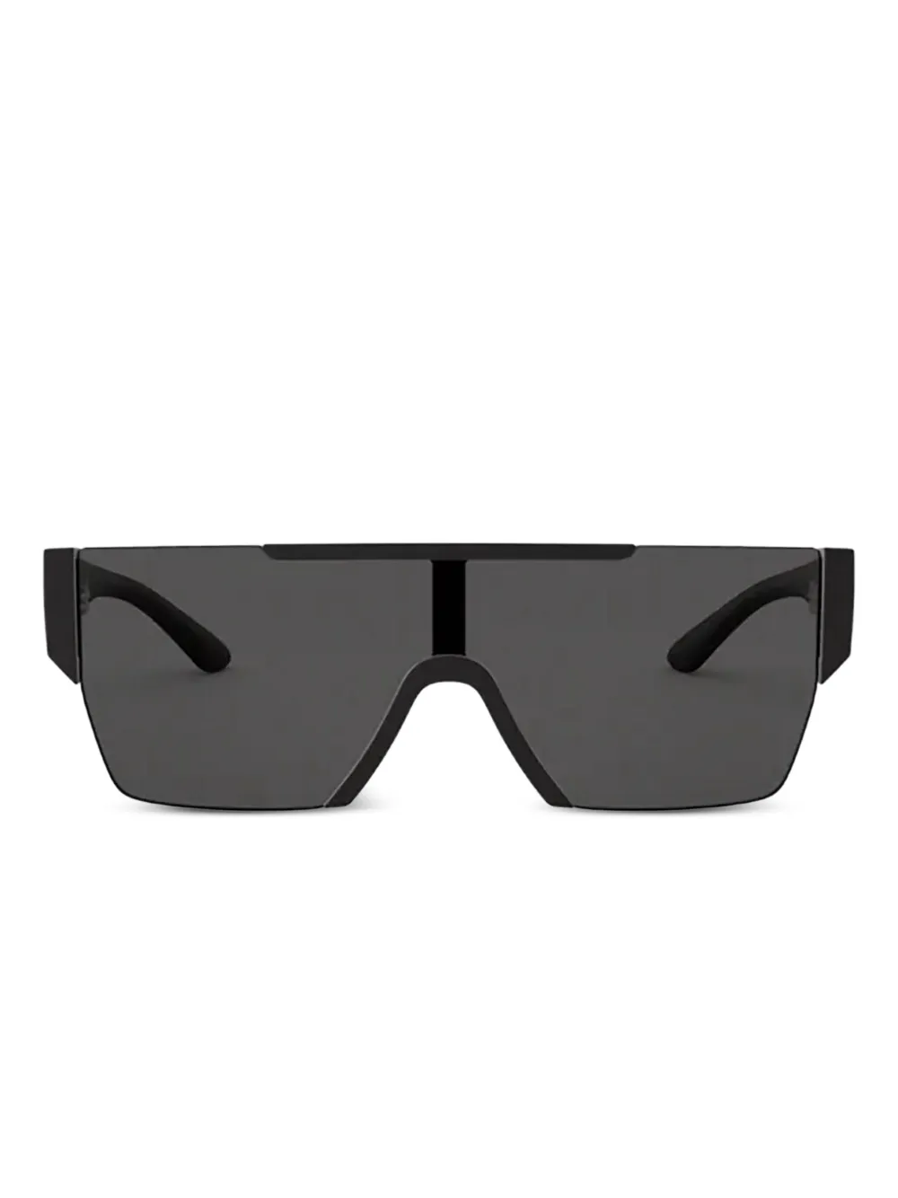 Burberry Eyewear shield sunglasses Zwart