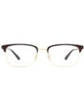 Gucci Eyewear square frame glasses - Brown