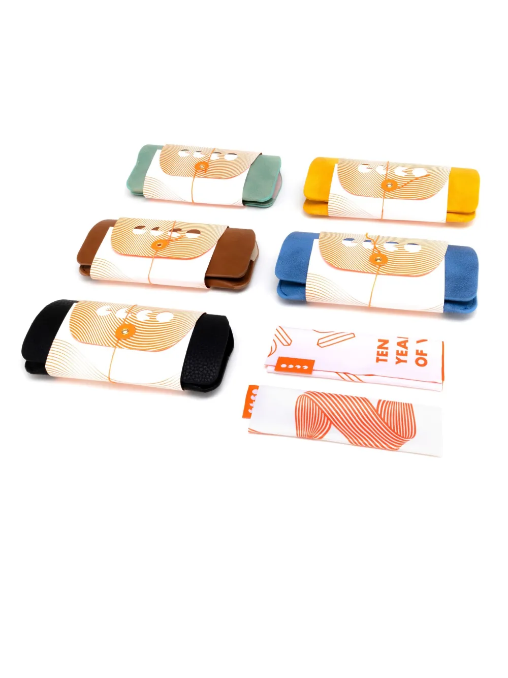 Garrett Leight Loyola bril met ovalen montuur Zwart