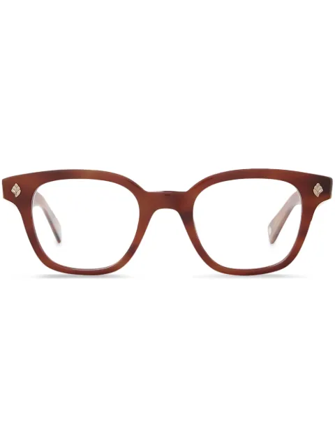 Garrett Leight geometric-frame glasses