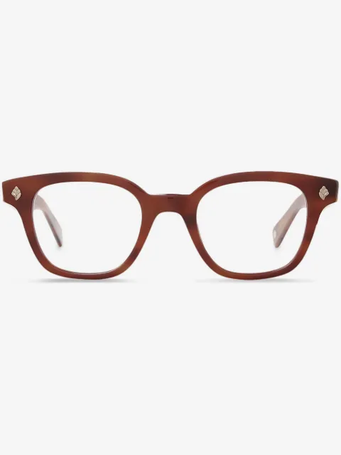 Garrett Leight geometric-frame glasses