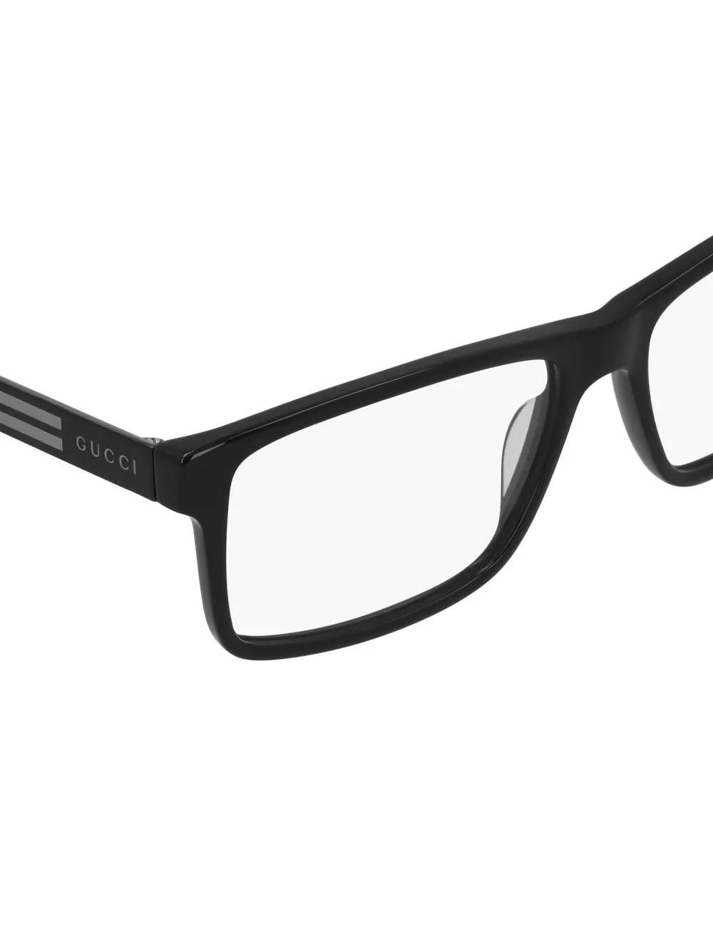 Gucci Eyewear Bril met vierkant montuur Zwart