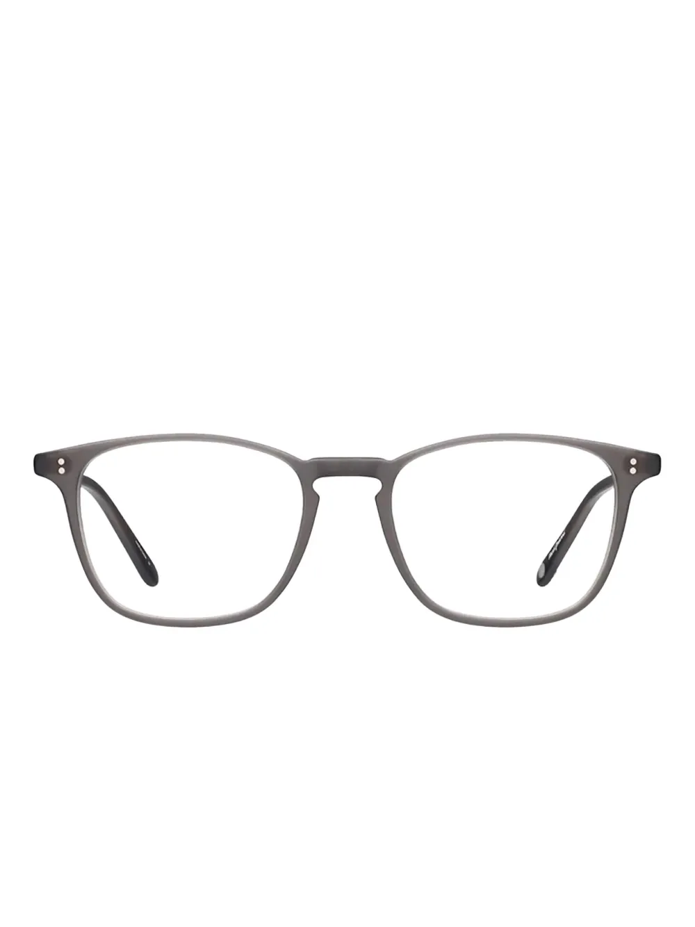 Garrett Leight matte rectangle glasses Grijs