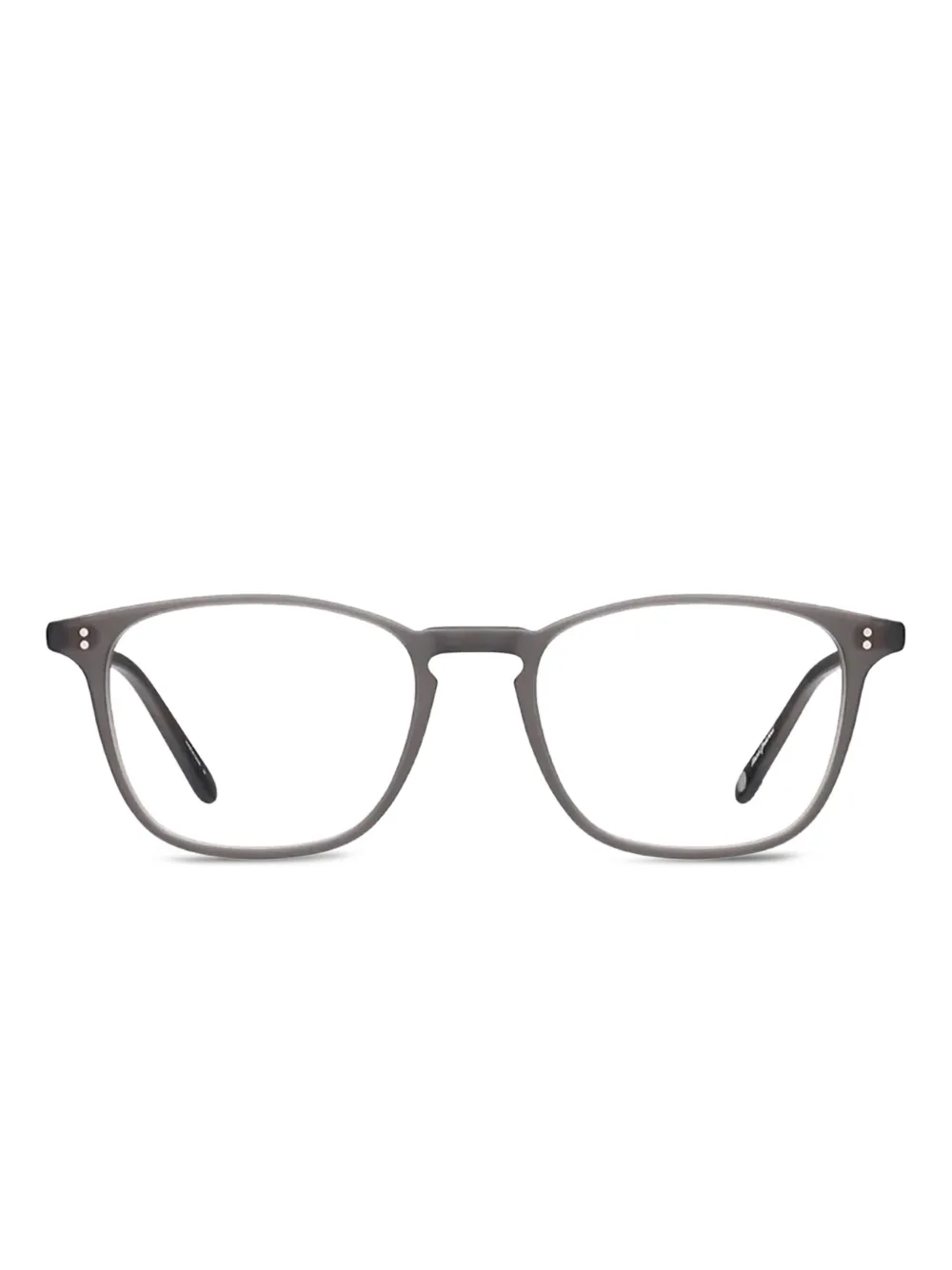 Garrett Leight matte rectangle glasses Grijs