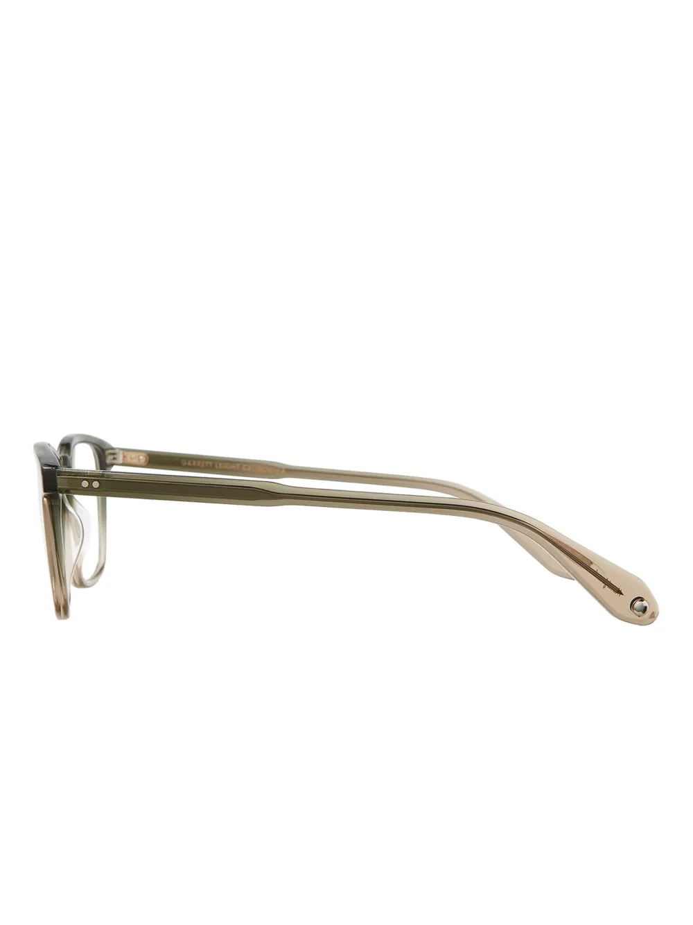 Garrett Leight Howland glasses Groen