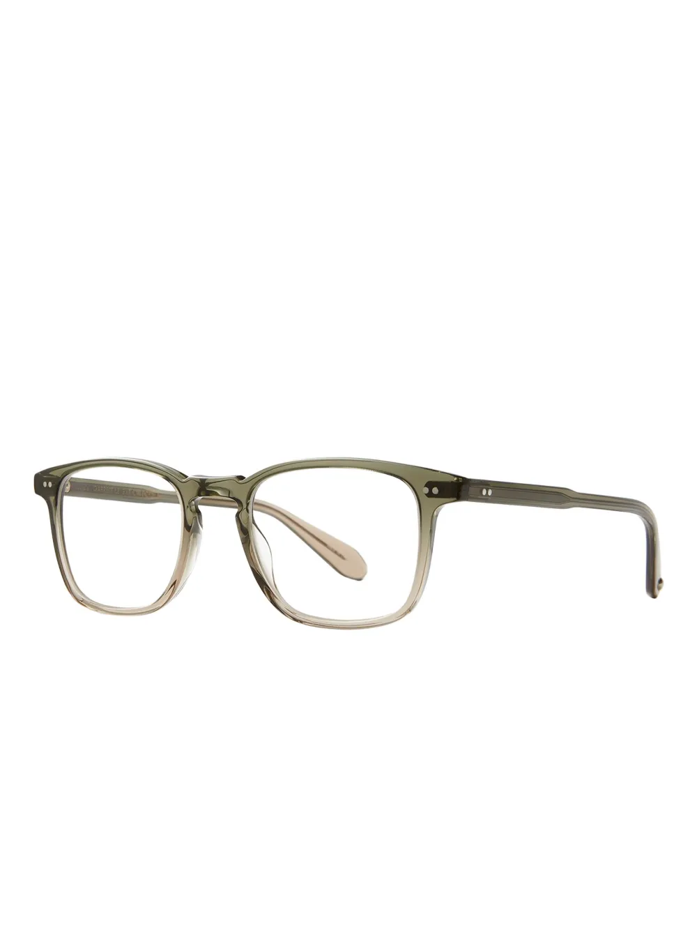 Garrett Leight Howland glasses Groen