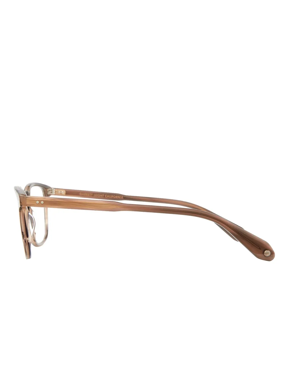 Garrett Leight Howland rectangle glasses Bruin