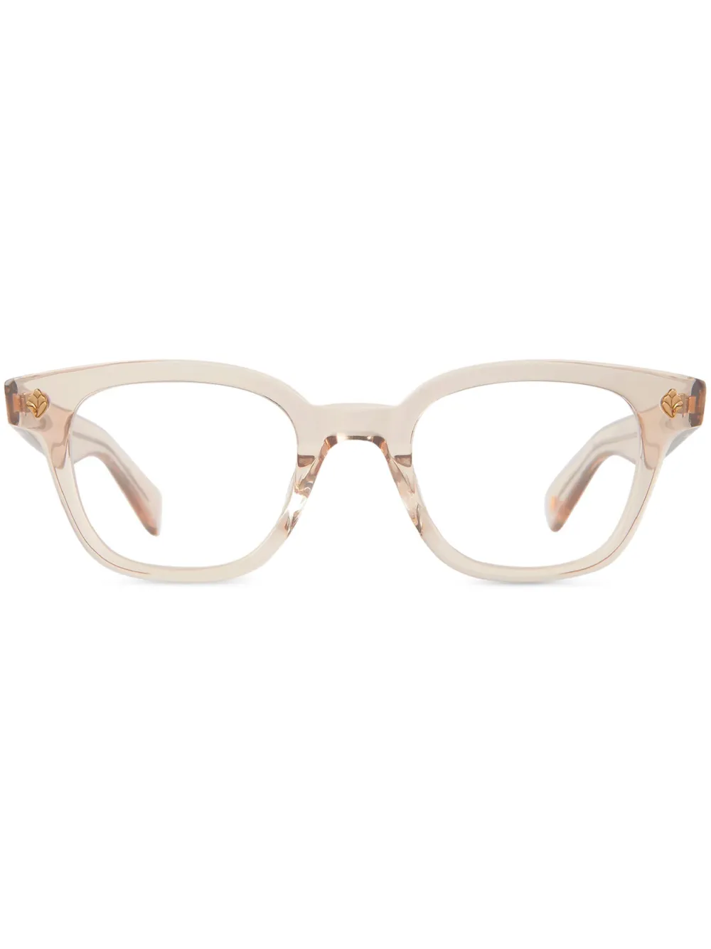 Garrett Leight lunettes de vue Naples | marron | Image 1