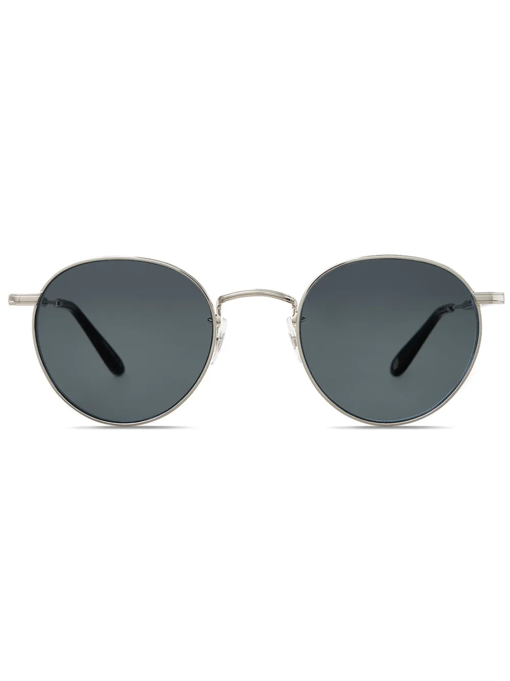 Garrett Leight round-frame sunglasses | Silver | Image 1