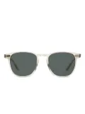Garrett Leight Brooks round-frame sunglasses - White