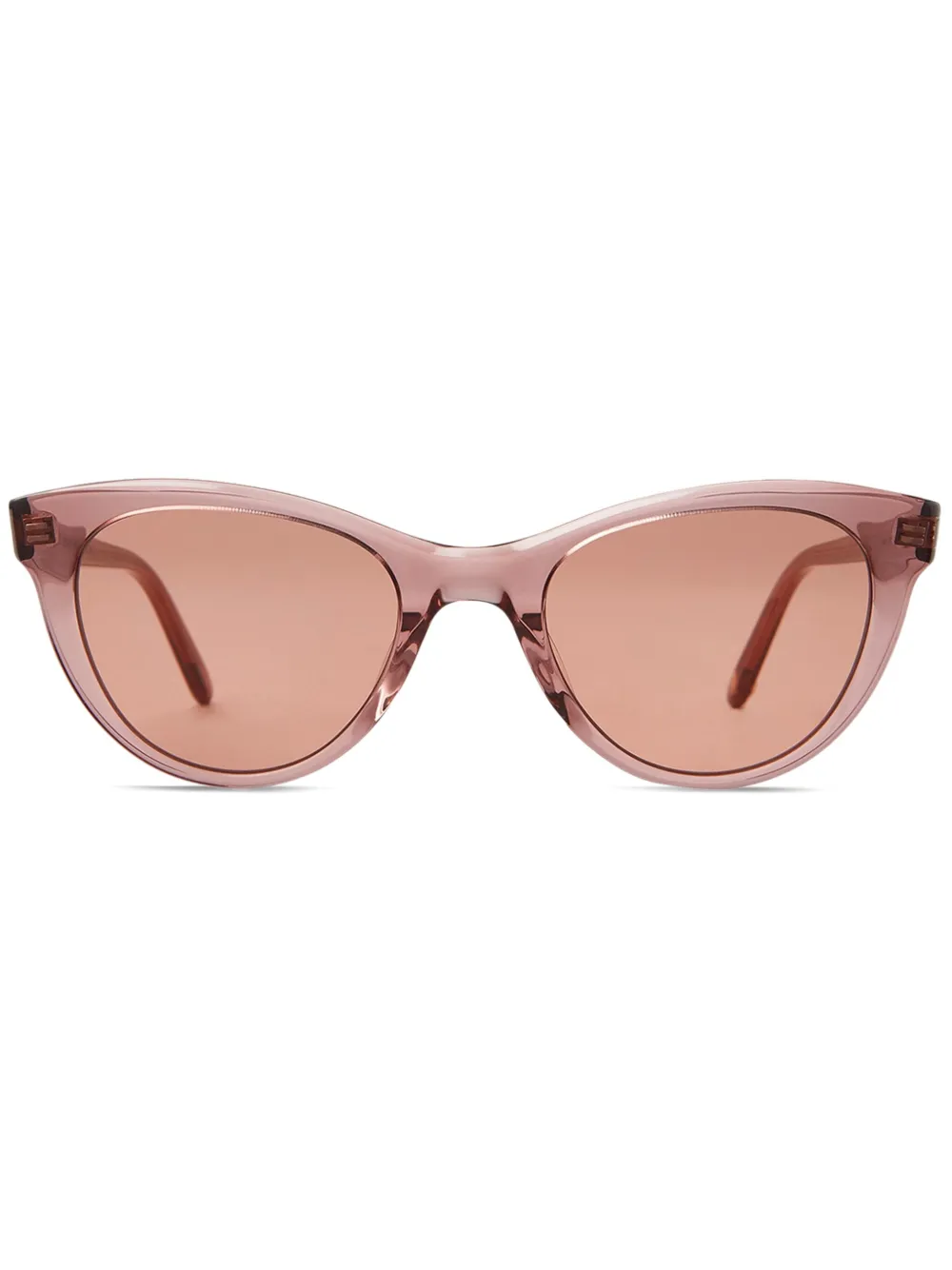 Garrett Leight Glco x Clare V. cat-eye zonnebril Roze