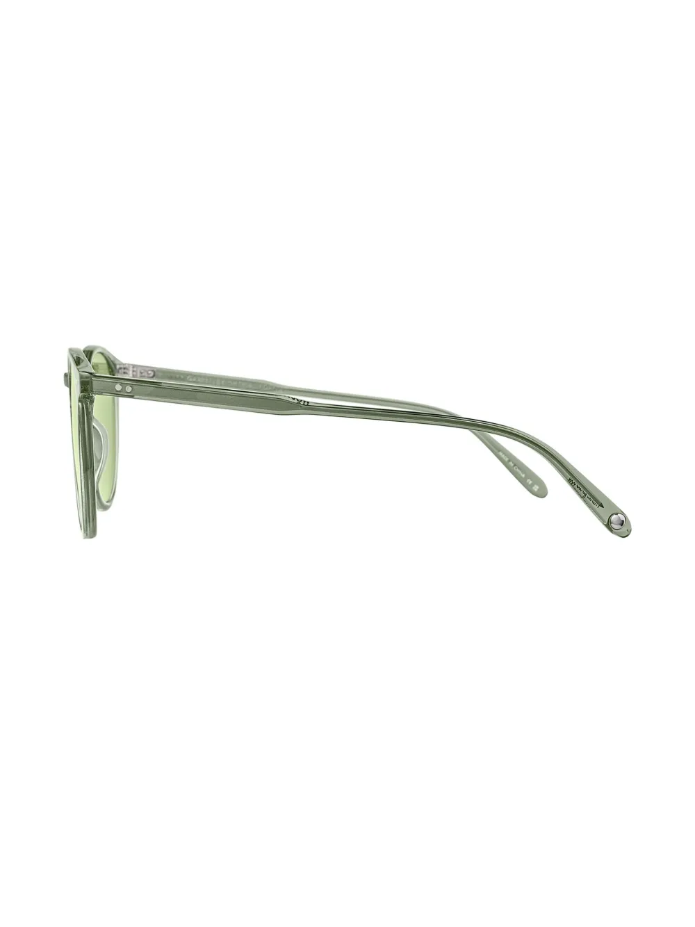 Garrett Leight Morningside Sun zonnebril Groen