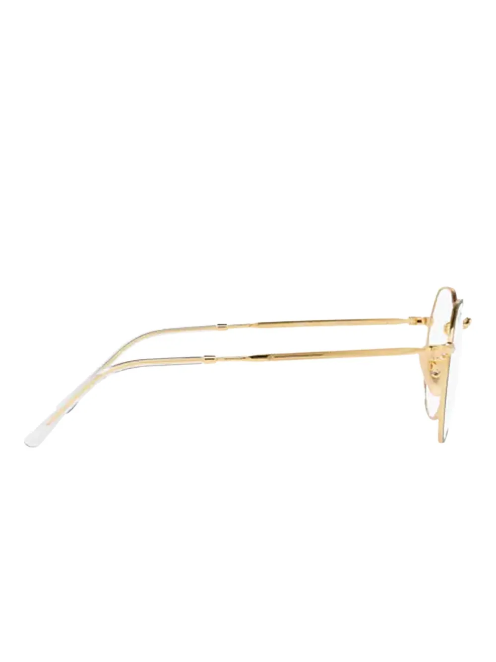 Ray-Ban Jack zonnebril met rond montuur Groen