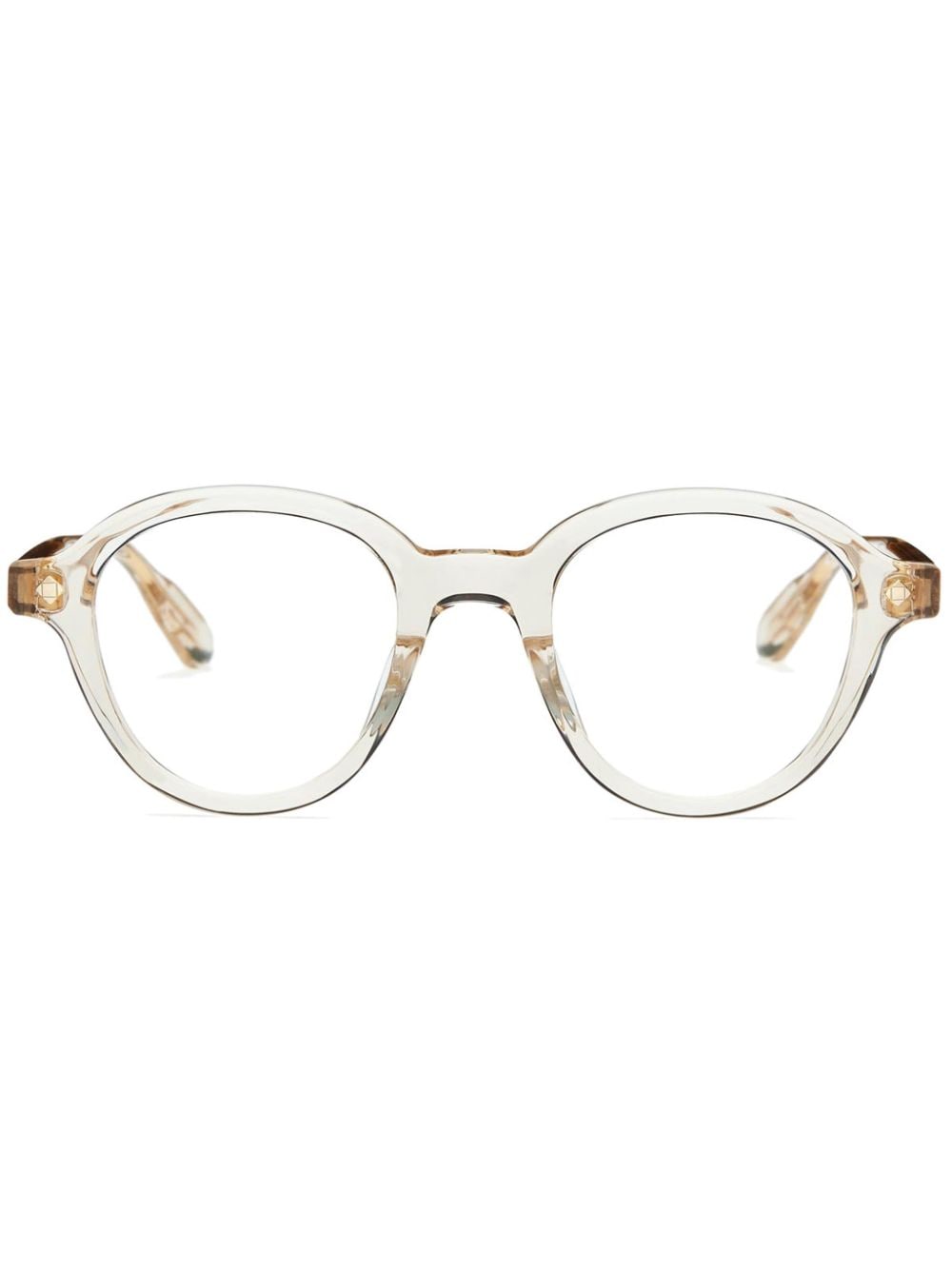 Lunetterie Générale Bon Vivant Round-frame Glasses In Neutrals