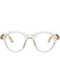Lunetterie Générale Bon Vivant round-frame glasses - Neutrals