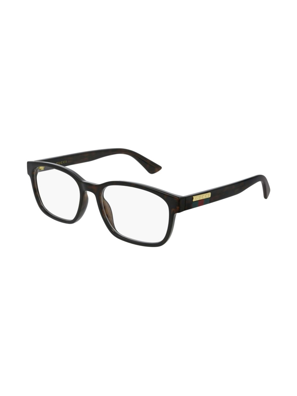 Gucci Eyewear Bril met vierkant montuur - Bruin