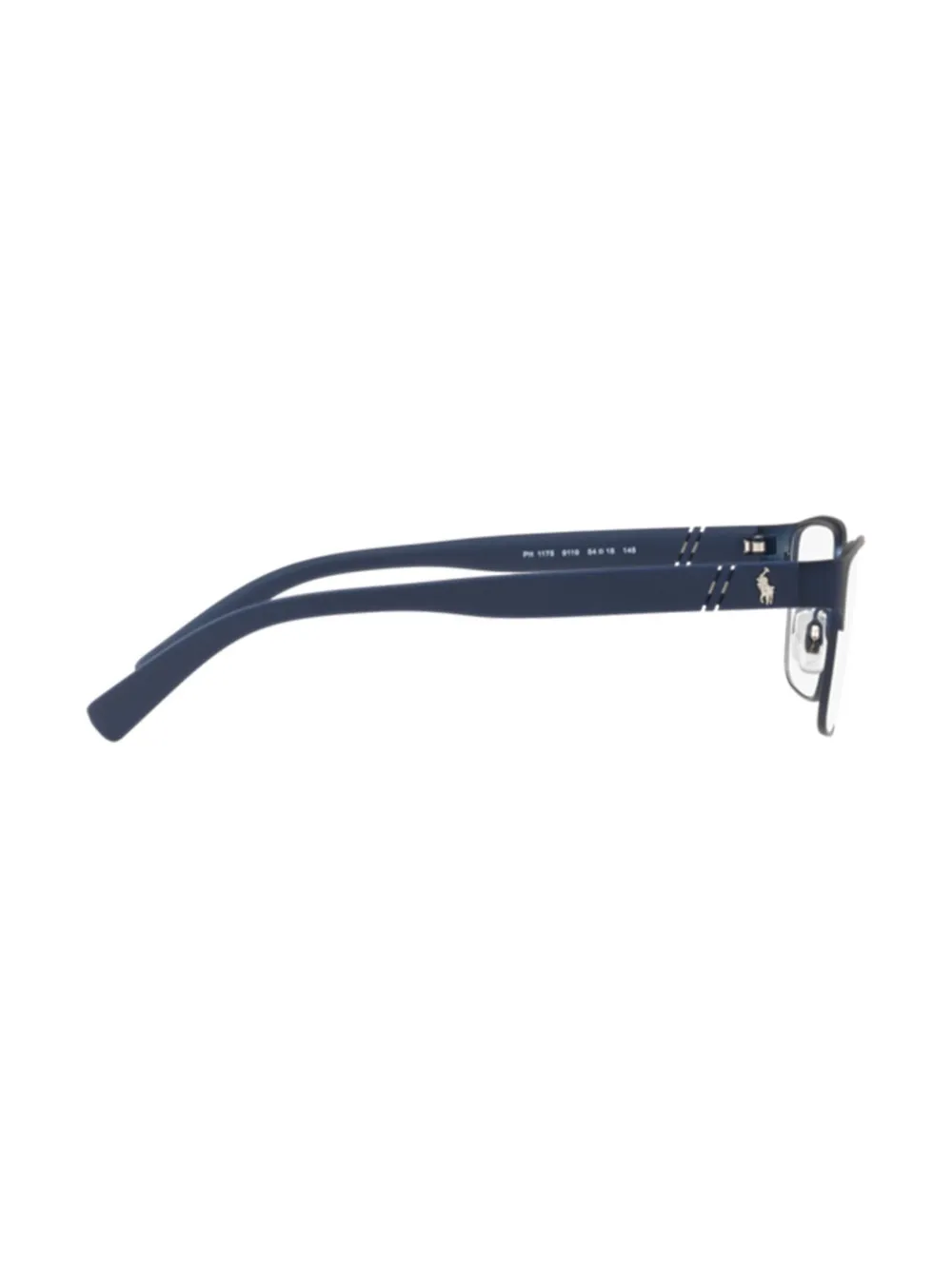 POLO RALPH LAUREN EYEWEAR Bril met rechthoekig montuur Blauw