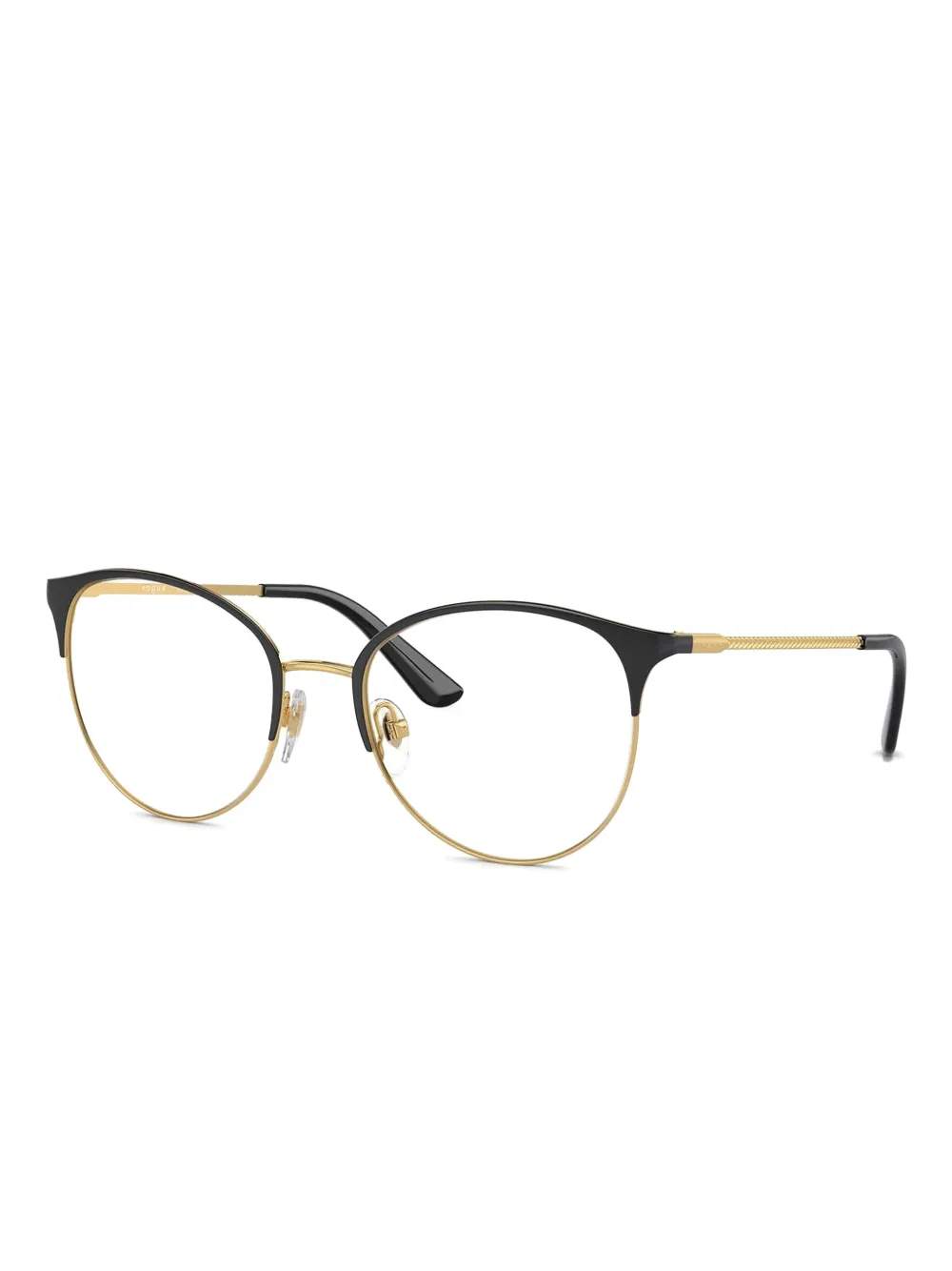 Vogue Eyewear Bril met geometrisch montuur Zwart