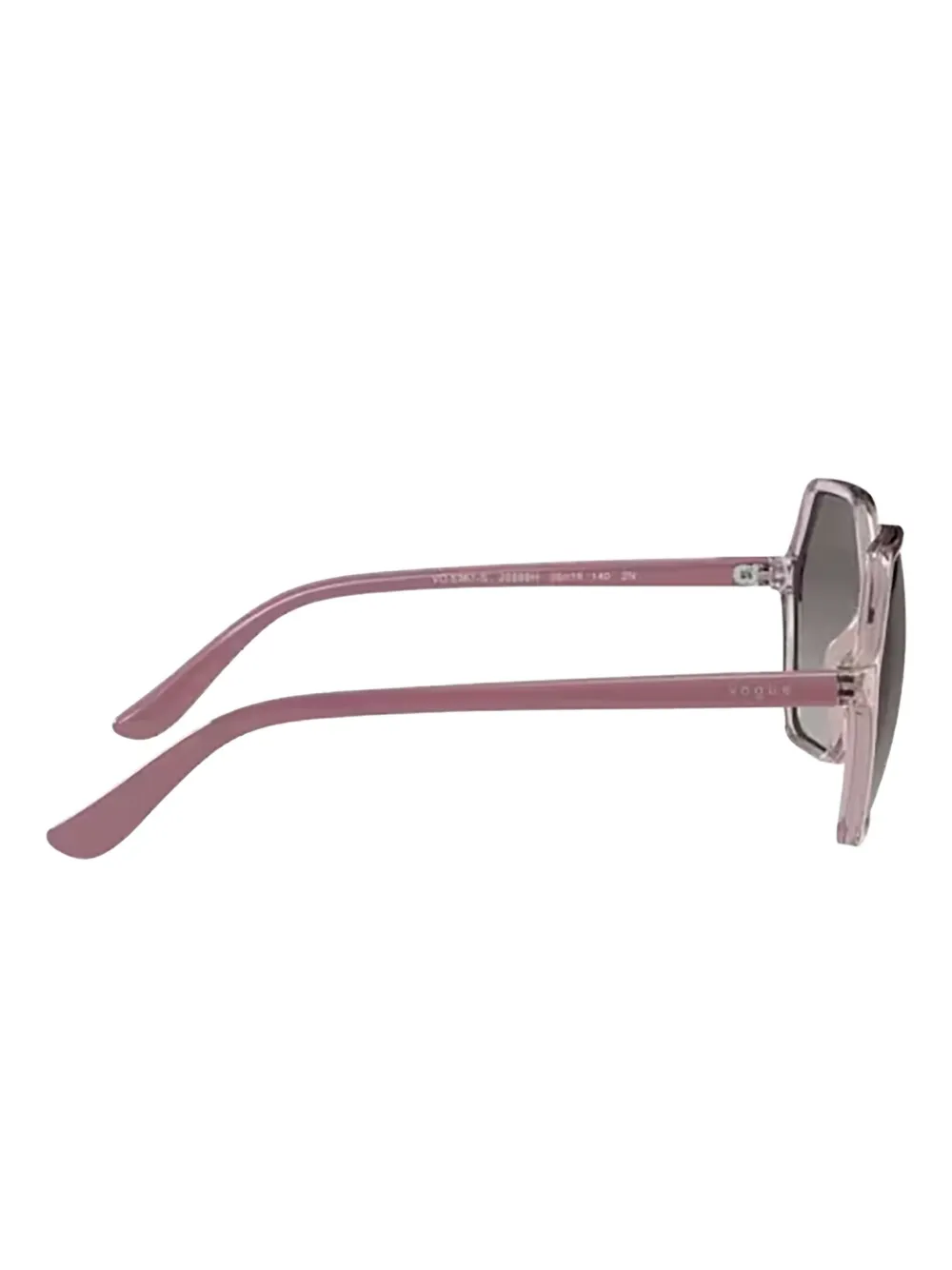 Vogue Eyewear Zonnebril met geometrisch montuur Roze