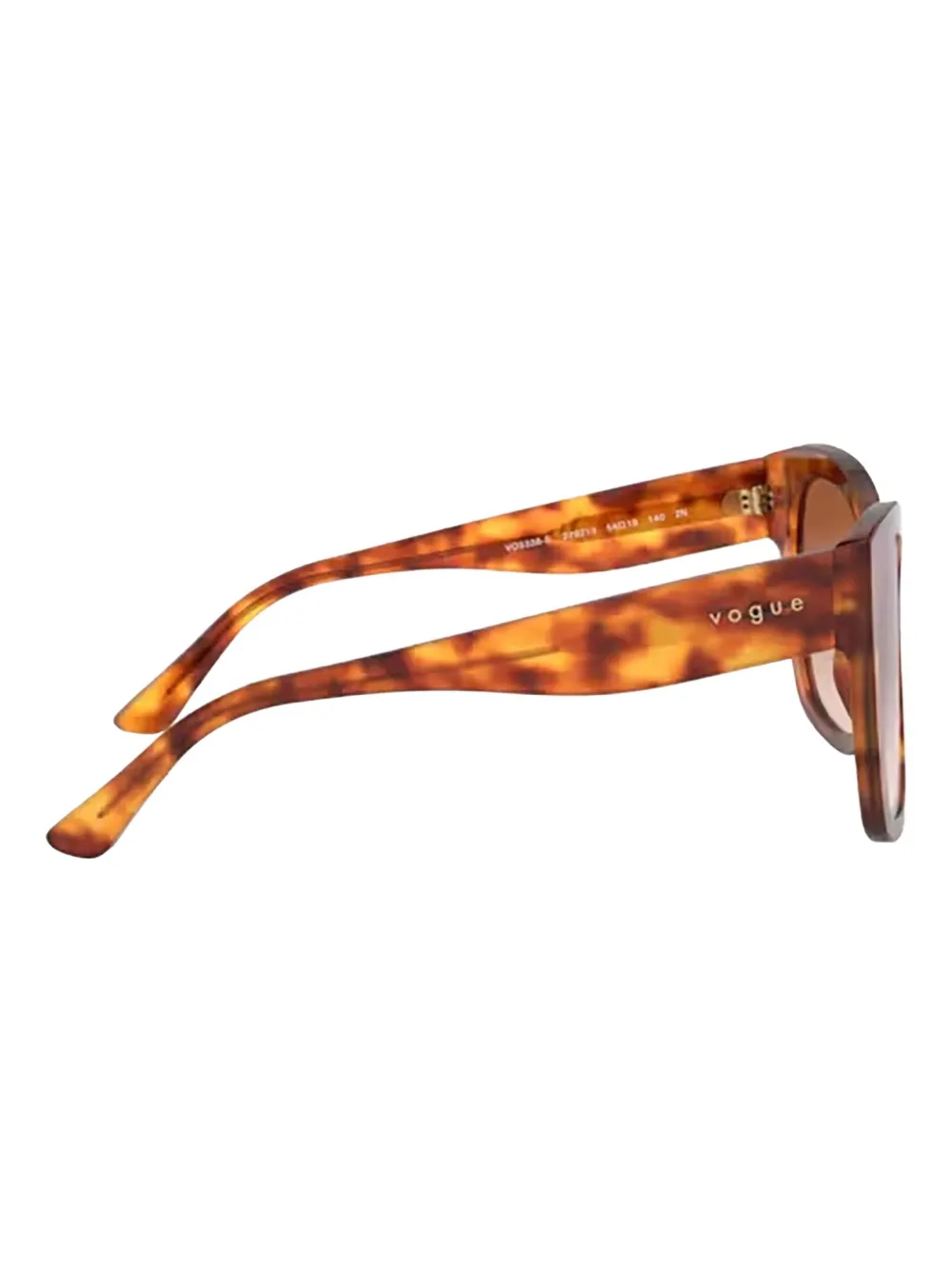 Vogue Eyewear Zonnebril met vierkant montuur Geel