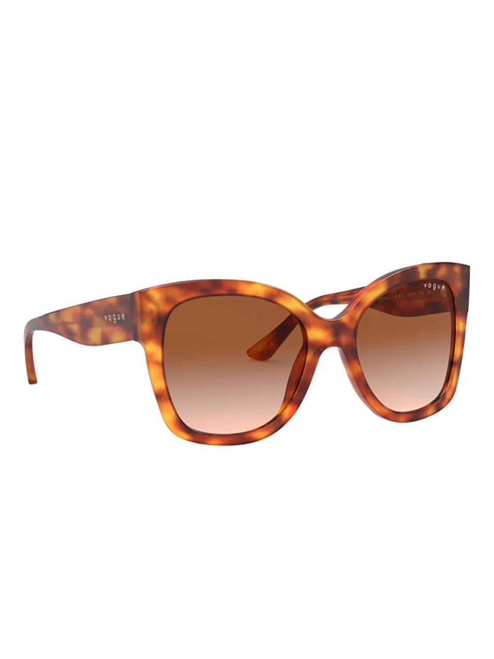 Vogue Eyewear Zonnebril met vierkant montuur - Geel