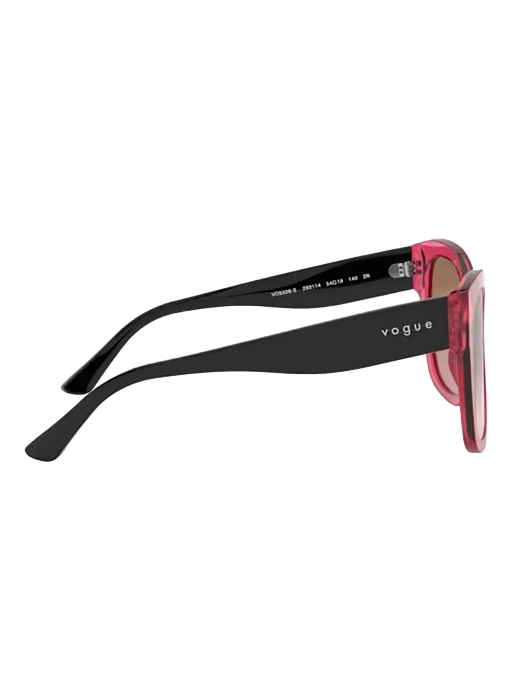 Vogue Eyewear Zonnebril met doorzichtig montuur Roze