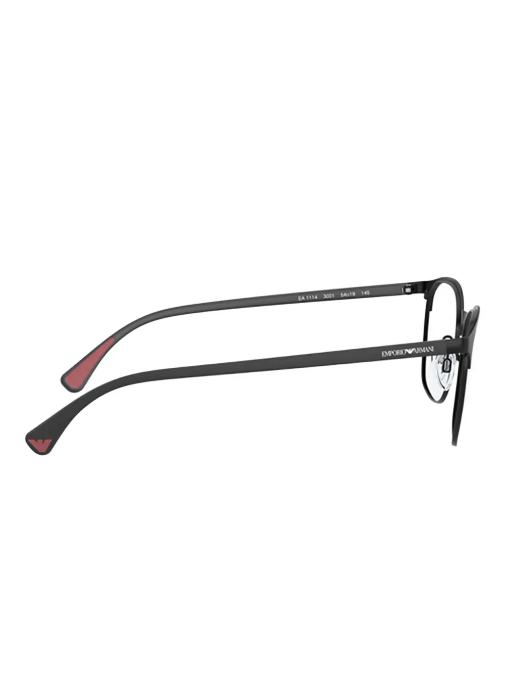  Emporio Armani Occhiali Rettangolari - Nero 