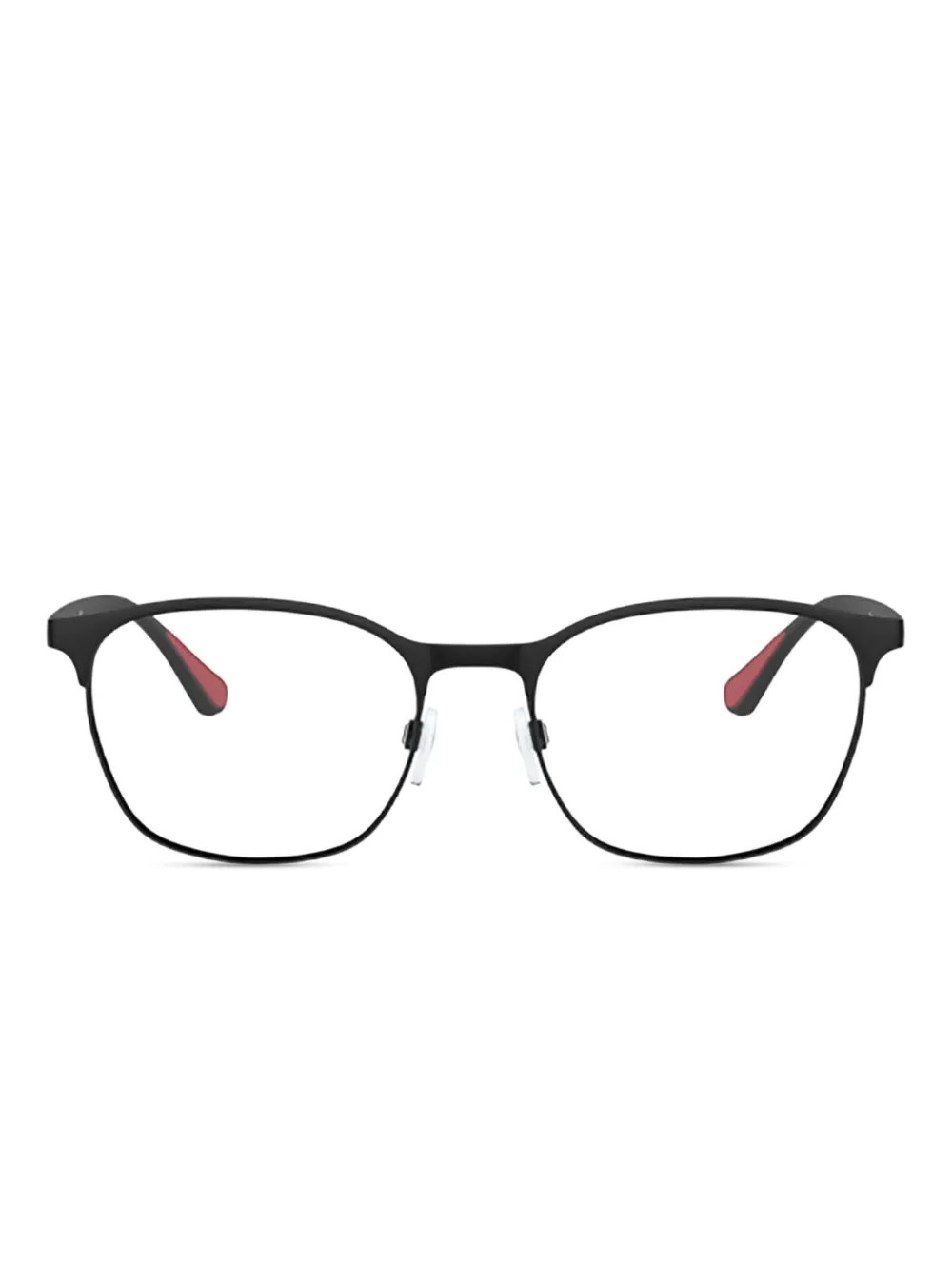 Emporio Armani rectangle-frame glasses | Black | Image 1