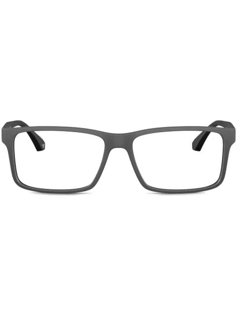 Emporio Armani logo-engraved glasses 