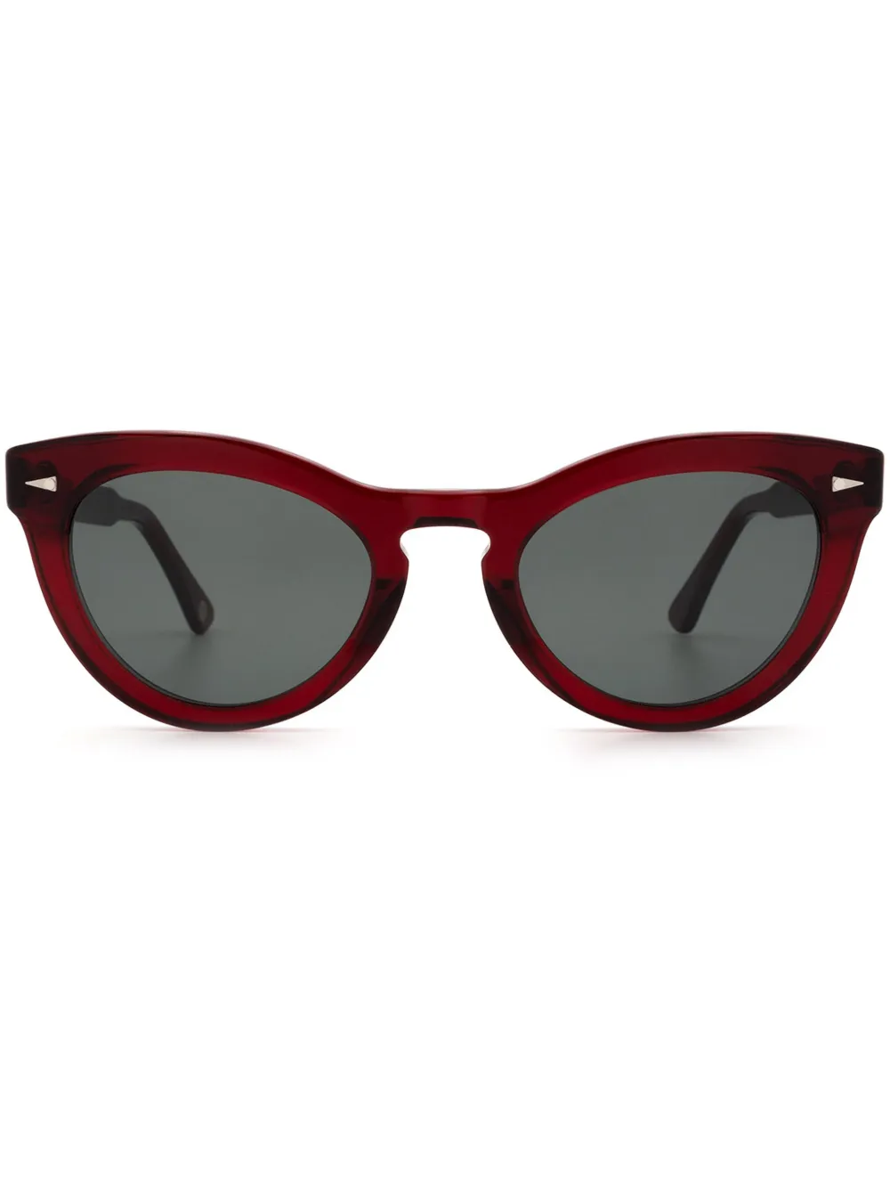 Ahlem Occhiali da sole Ile St Louis cat-eye - Rosso