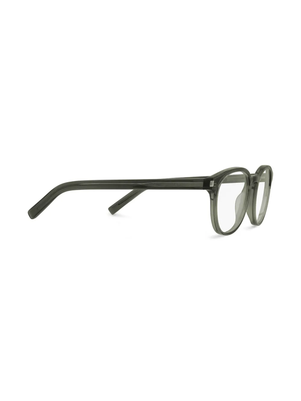 Saint Laurent Eyewear Classic 10 oval-frame glasses | Men | Image 2
