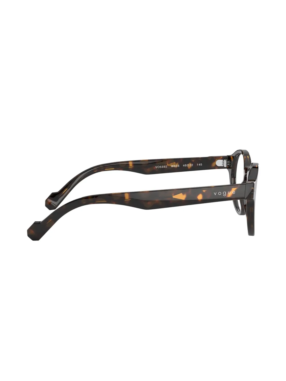  Vogue Eyewear Tortoiseshell-effect Glasses - Brown 