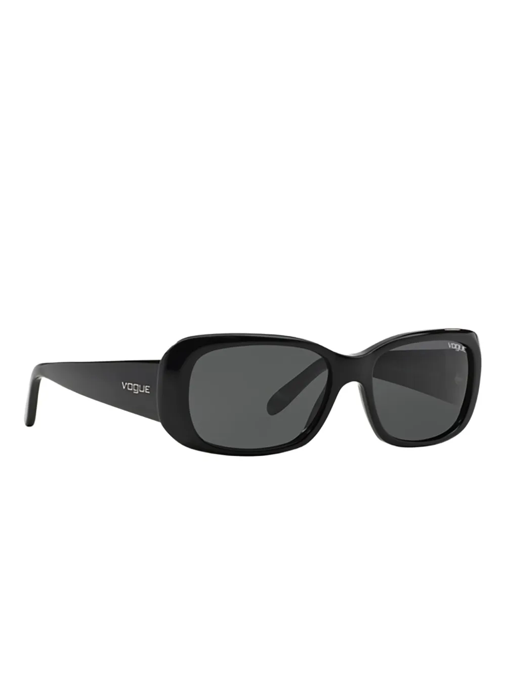 Vogue Eyewear Zonnebril met ovalen montuur - Zwart