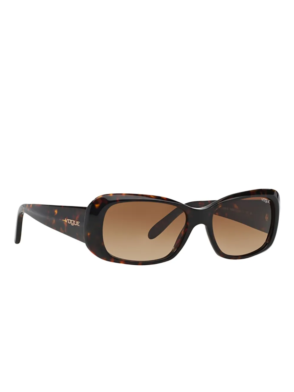 Vogue Eyewear Zonnebril met geometrisch montuur - Bruin