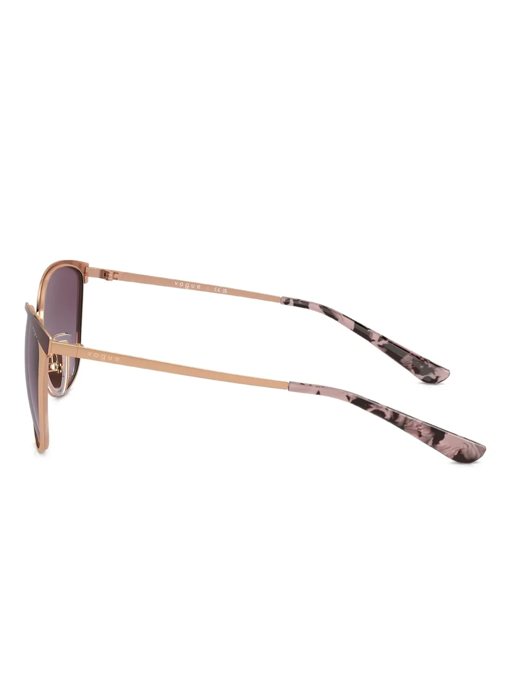 Vogue Eyewear Zonnebril met vierkant montuur Roze