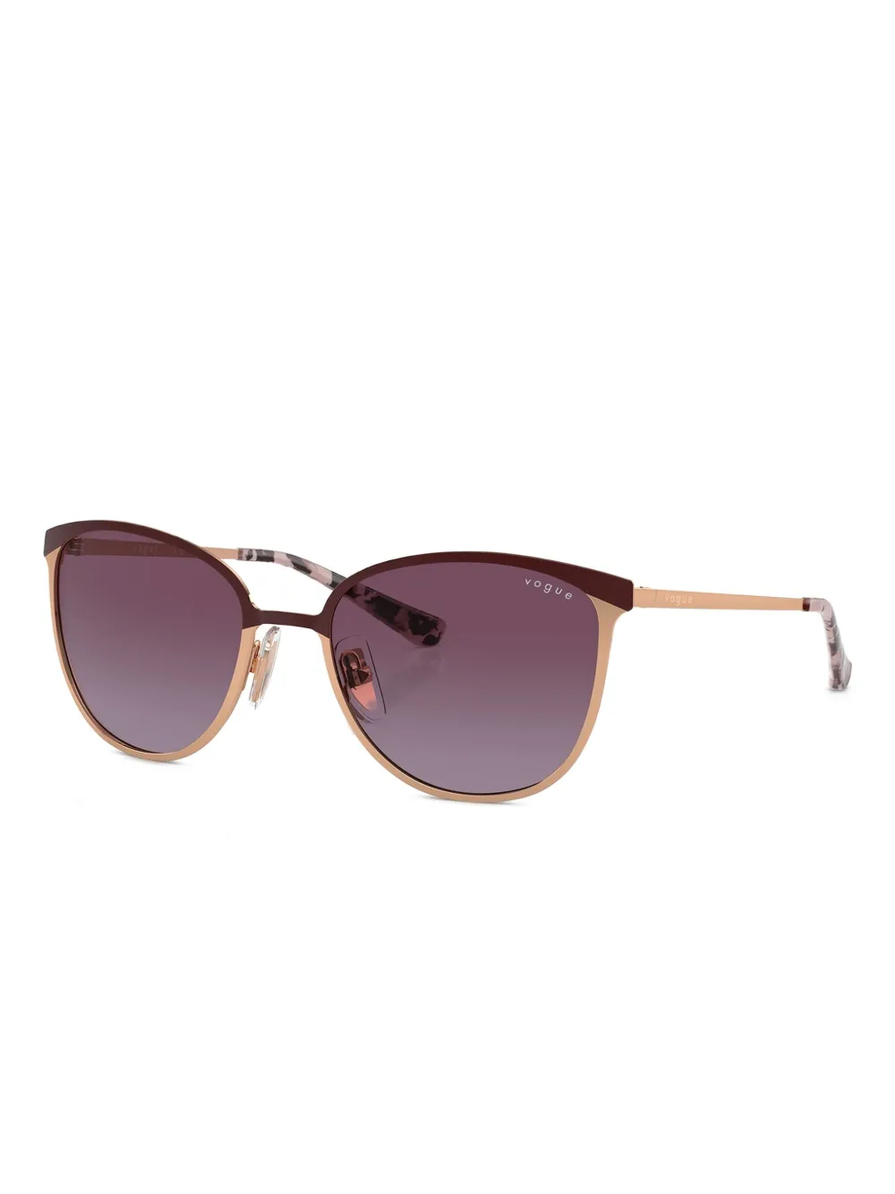 Vogue Eyewear Zonnebril met vierkant montuur - Roze