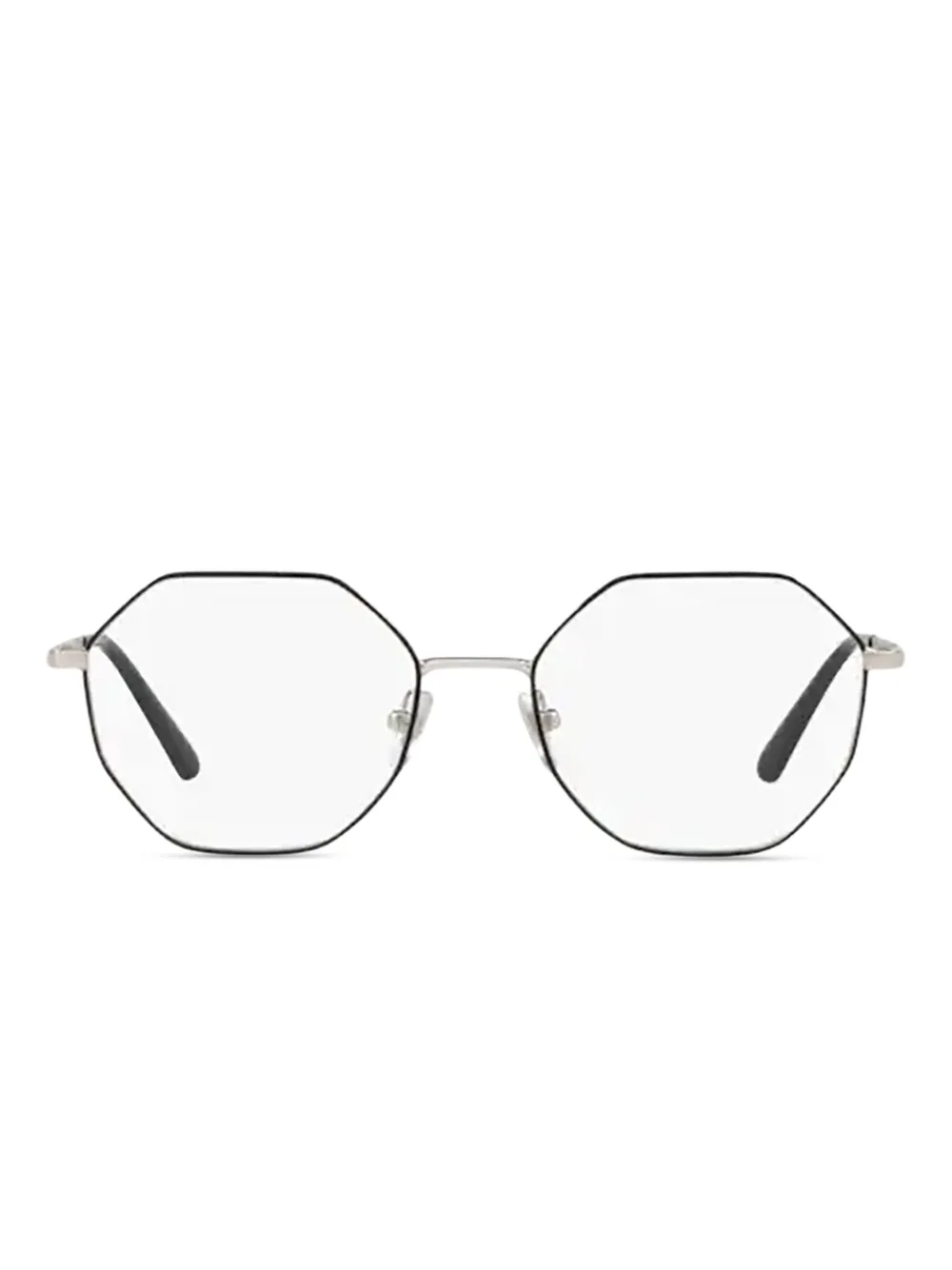 Vogue Eyewear 顶置几何形框眼镜 In Silver