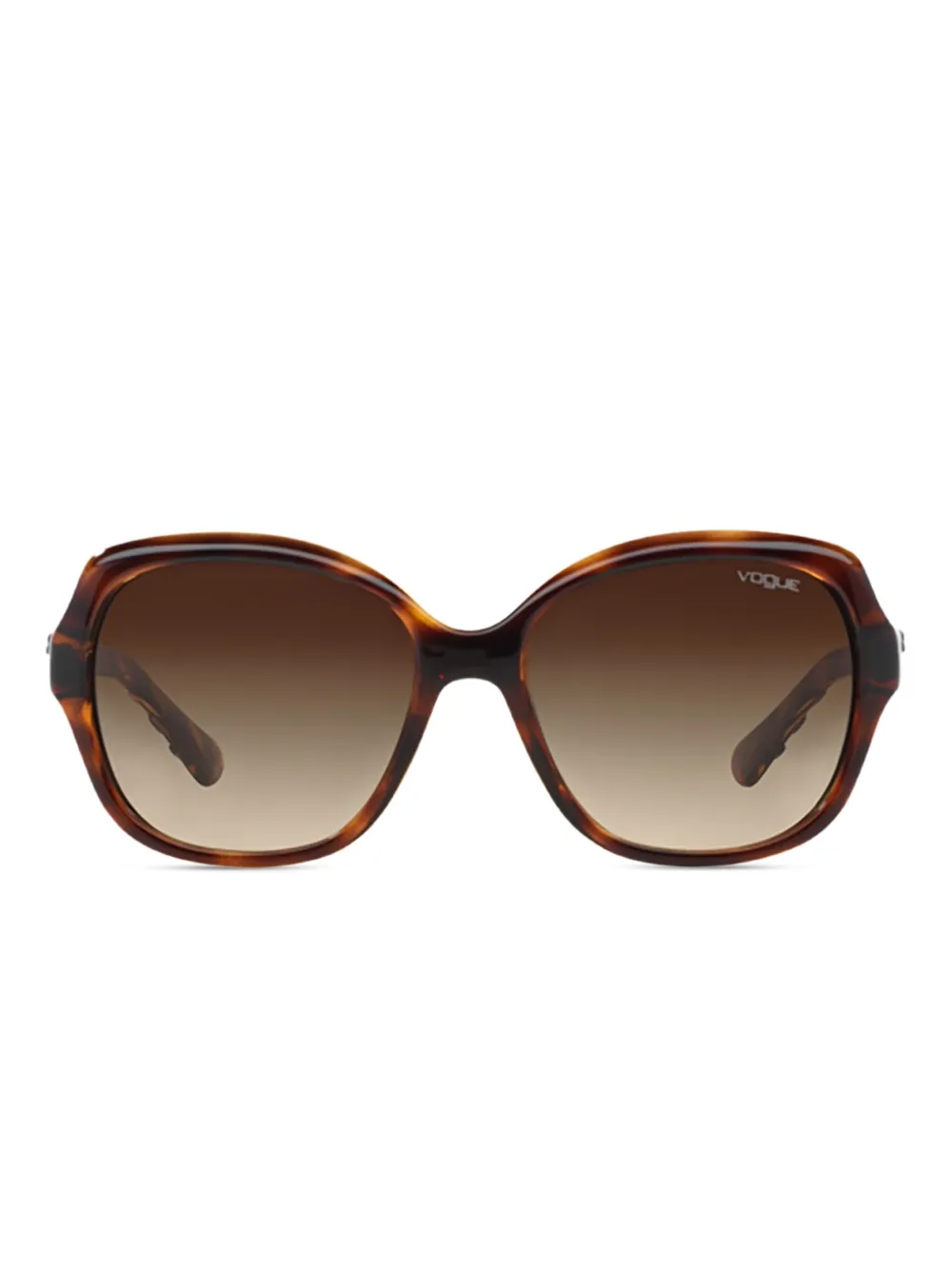 Vogue Eyewear Occhiali da sole a righe - Marrone