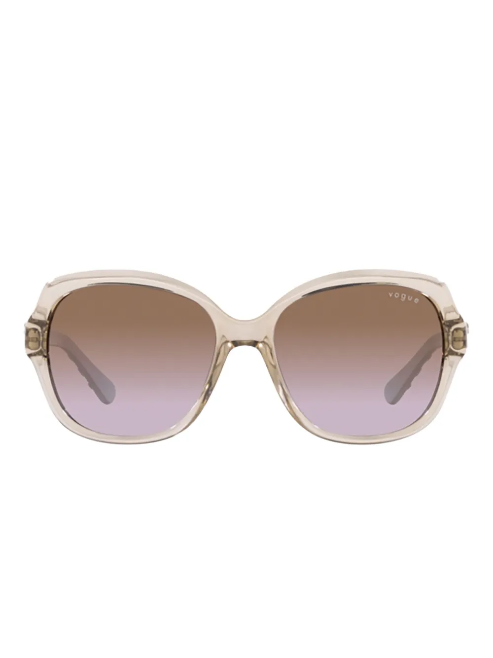 Vogue Eyewear Occhiali da sole geometrici - Marrone