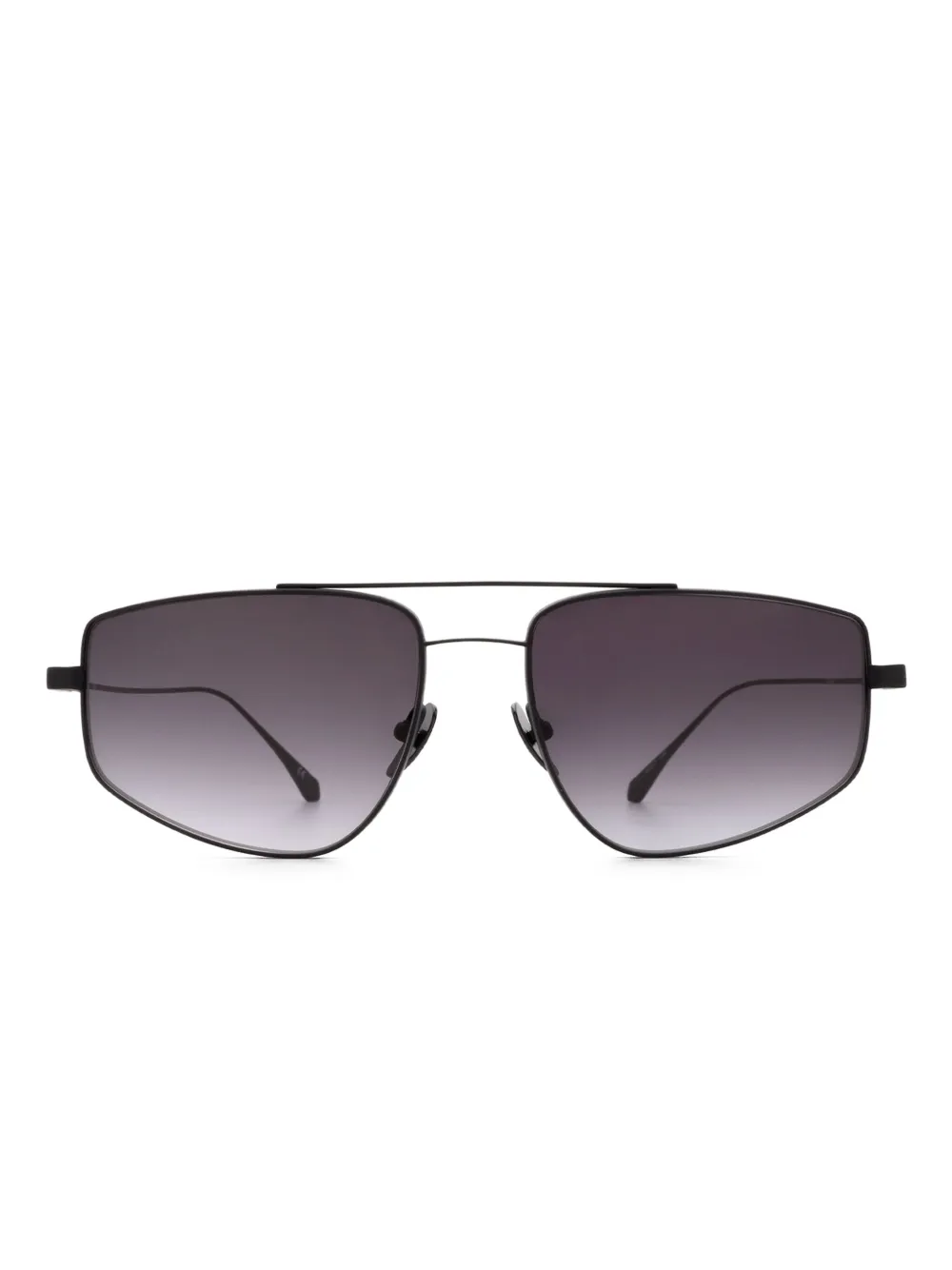 Kaleos geometric-frame sunglasses | Black | Image 1
