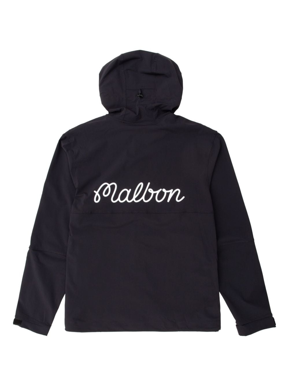 Shop Malbon Golf Shell Jacket In Black