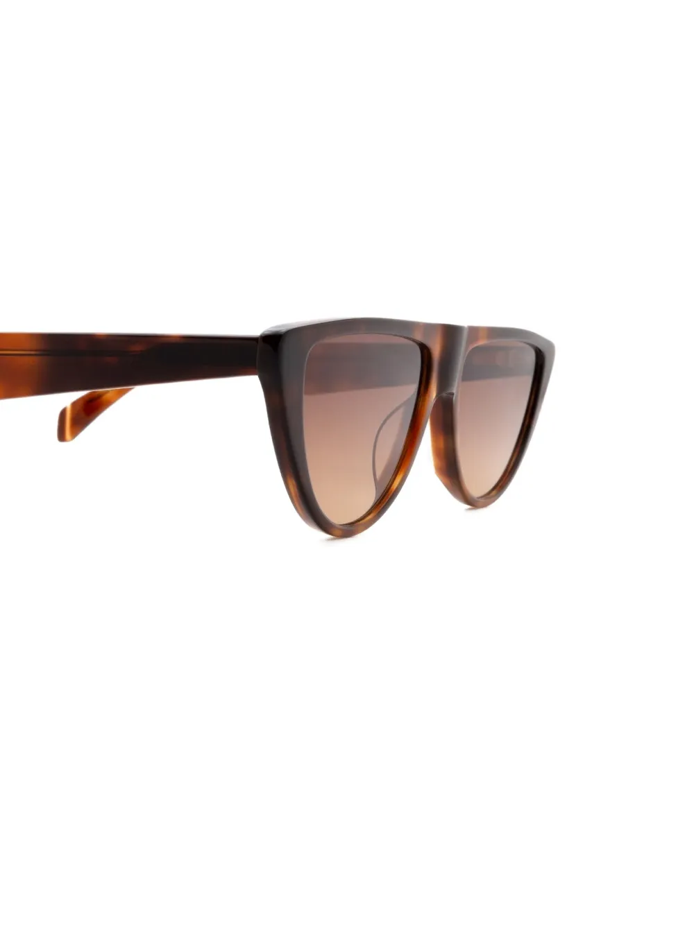 Kaleos Tortoiseshell-pattern D-frame Sunglasses In Brown