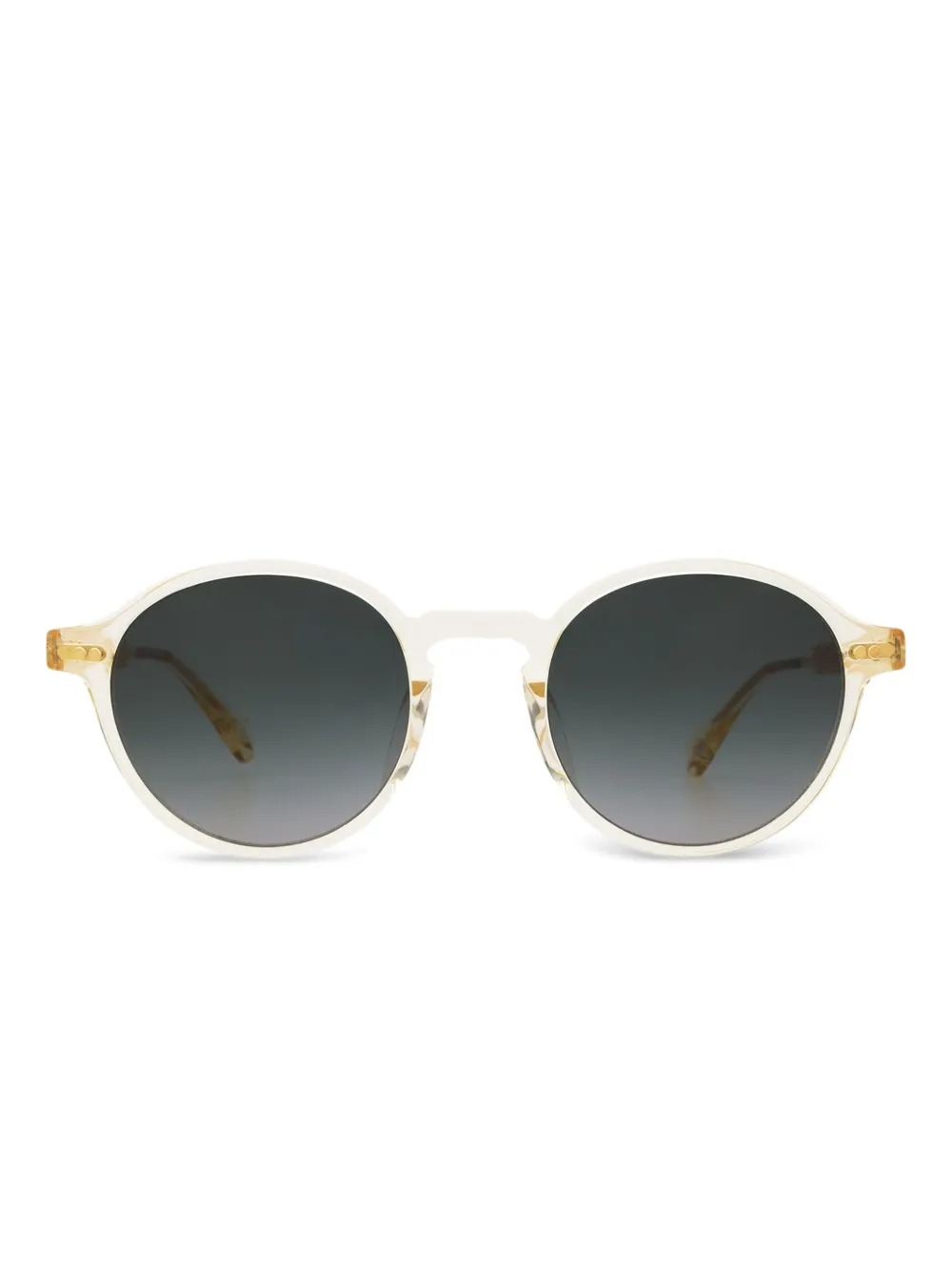 Kaleos round-frame sunglasses | Yellow | Image 1