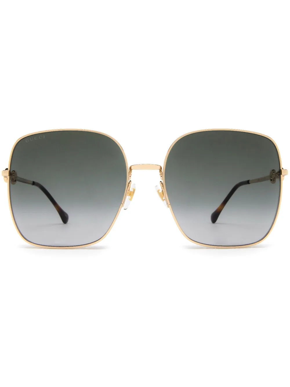 Gucci Eyewear Horsebit zonnebril Goud