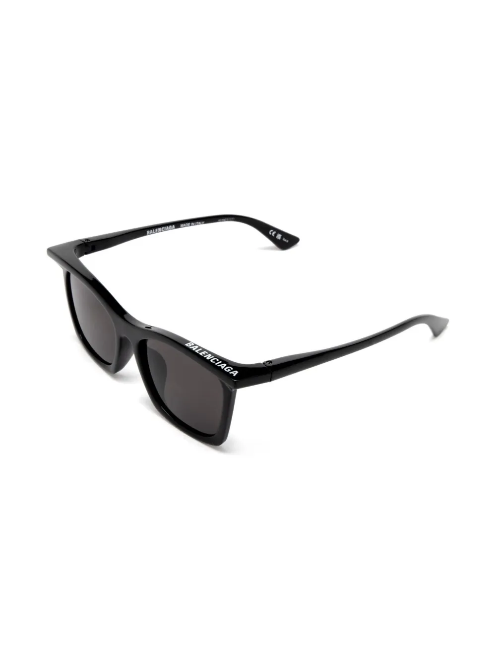 Balenciaga Eyewear Zonnebril met vierkant montuur Zwart