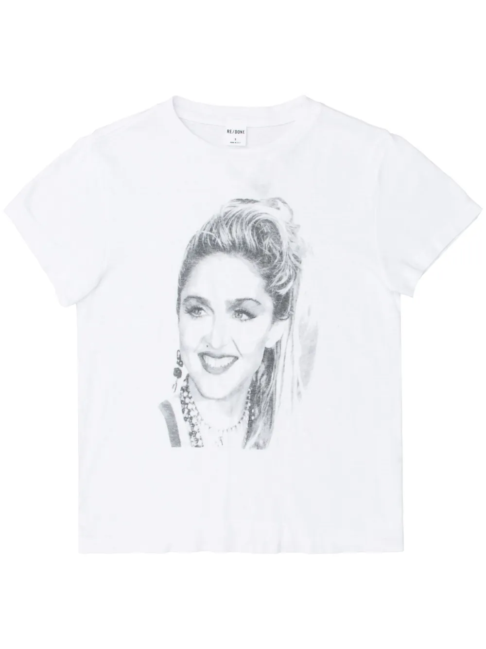 RE/DONE Madonna Classic t-shirt - Bianco