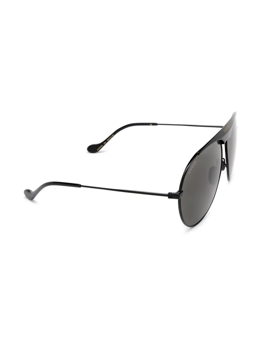 Gucci Eyewear Zonnebril met piloten montuur Zwart