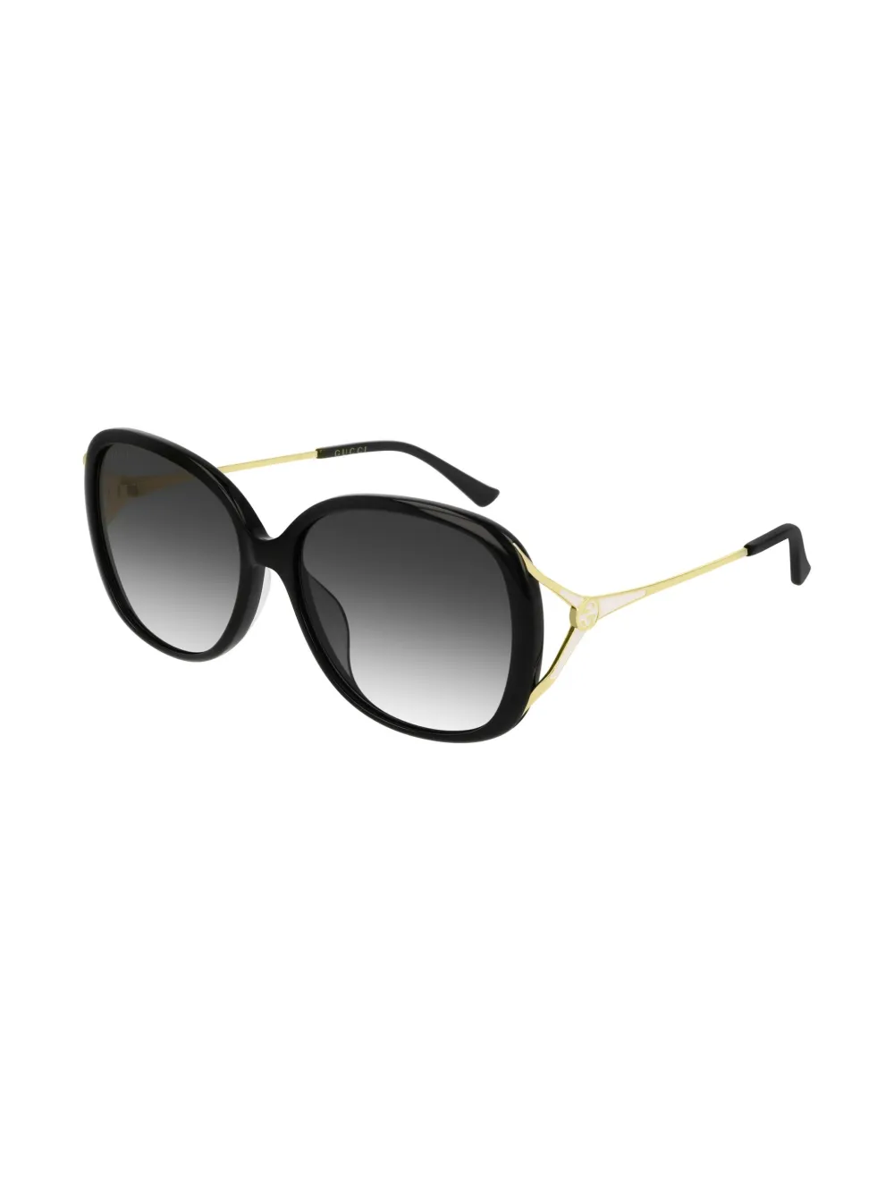 Gucci Eyewear Zonnebril met GG-logo Zwart